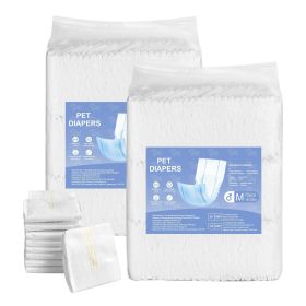 VEVOR Disposable Male Dog Diapers Super Absorbent Male Dog Wraps M 144 Count