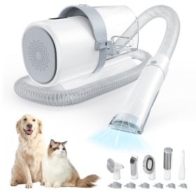 Low Noise Pet Hair Trimmer (Color: White)