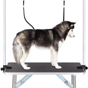 Pet Dog Grooming Table (Color: Black)