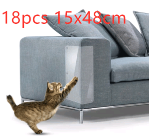 Cat Claw Protector Sofa Protect Pads (Option: 18pcs 15x48cm)