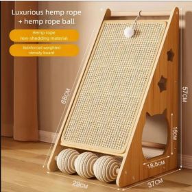 High-end Large Cat Living Room Decorative Scratching Board Tower (Option: Upgraded Standing Style)
