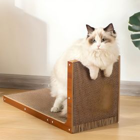 L-shaped Cat Scratching And Leisure Board, Suitable For Cat Owners And Pet-friendly (Option: LShaped)