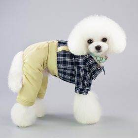 Dog Clothes Spring And Summer Clothing (Option: Khaki-XXL)