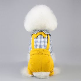 Dog Clothes Spring And Summer Clothing (Option: Yellow-Xs)